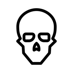 skull icon or logo isolated sign symbol vector illustration - high quality black style vector icons
