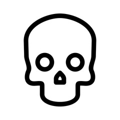 skull icon or logo isolated sign symbol vector illustration - high quality black style vector icons
