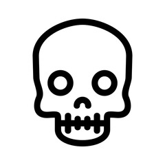 skull icon or logo isolated sign symbol vector illustration - high quality black style vector icons
