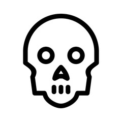 skull icon or logo isolated sign symbol vector illustration - high quality black style vector icons
