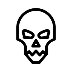 skull icon or logo isolated sign symbol vector illustration - high quality black style vector icons

