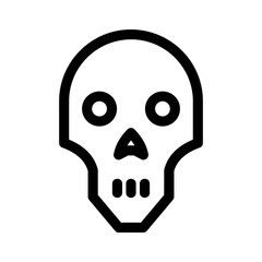 skull icon or logo isolated sign symbol vector illustration - high quality black style vector icons
