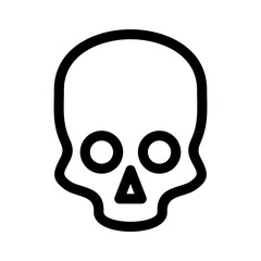 skull icon or logo isolated sign symbol vector illustration - high quality black style vector icons
