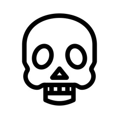 skull icon or logo isolated sign symbol vector illustration - high quality black style vector icons
