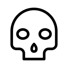 skull icon or logo isolated sign symbol vector illustration - high quality black style vector icons
