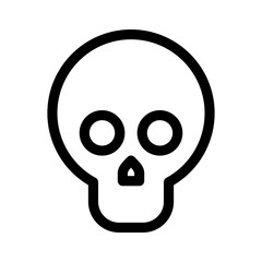 skull icon or logo isolated sign symbol vector illustration - high quality black style vector icons
