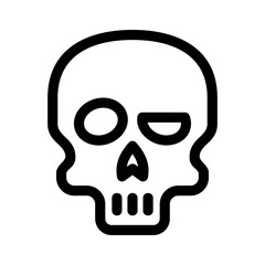 skull icon or logo isolated sign symbol vector illustration - high quality black style vector icons
