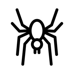 Obraz premium spider icon or logo isolated sign symbol vector illustration - high quality black style vector icons 