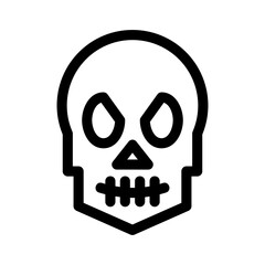 skull icon or logo isolated sign symbol vector illustration - high quality black style vector icons
