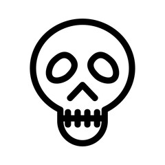 skull icon or logo isolated sign symbol vector illustration - high quality black style vector icons
