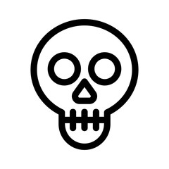 skull icon or logo isolated sign symbol vector illustration - high quality black style vector icons

