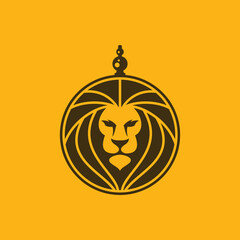 Lion Medalion Logo