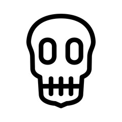 skull icon or logo isolated sign symbol vector illustration - high quality black style vector icons
