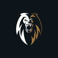 Lion Retro Logo