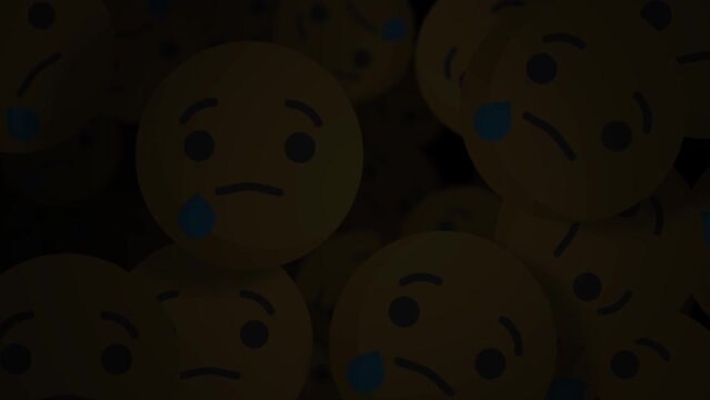emoji cry dark