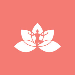 Lotus Yoga Logo