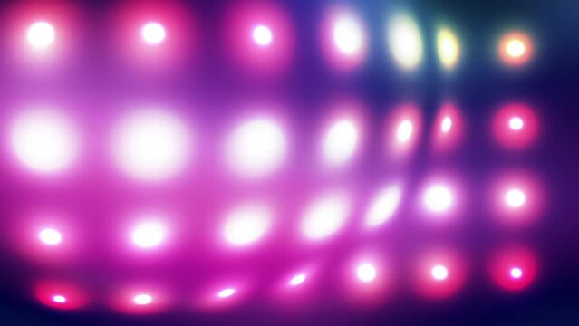 Distorting Glowing color lights in purple shade