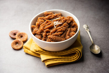 Anjeer ka halwa or Fig sheera or halva