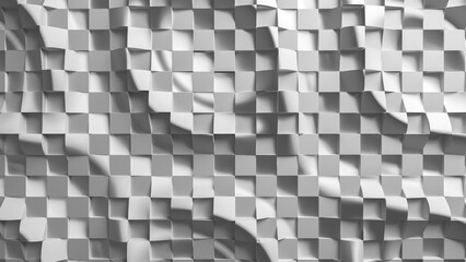 White 3d background vector abstract pattern texture
