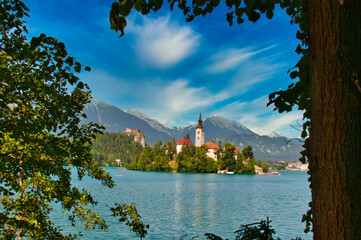 Church of the Assumption, Bled Lake, Slovenia