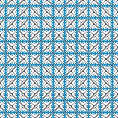 Fototapeta premium Christmas blue background, seamless pattern for wrapping paper and fabric design.