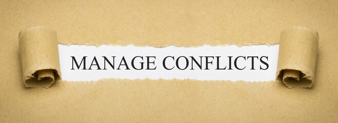 Manage Conflicts