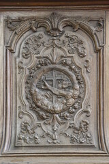 Saint Pierre de Coutances church stall