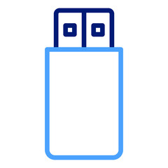 Fototapeta na wymiar Usb Vector icon which is suitable for commercial work
