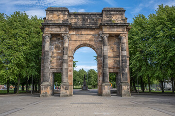 Fototapeta na wymiar Glasgow - McLennan Arch