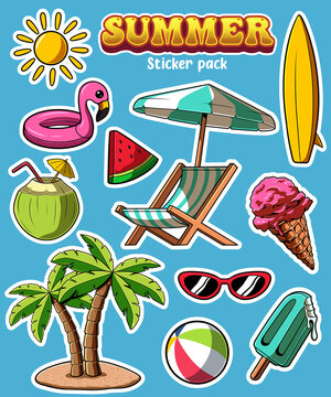 Summer Sticker Pack