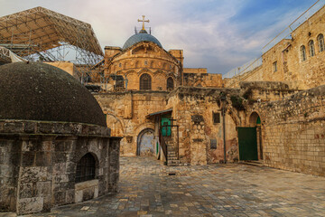 The Holy Sepulchre Church in Jerusalem, Israel
