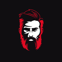 Men Beard Logo