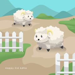 Sheep Ied Al Adha