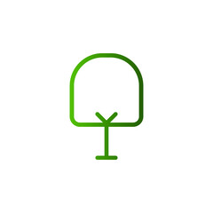 tree vector for website symbol icon presentation