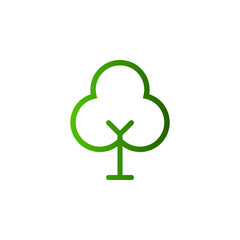 tree vector for website symbol icon presentation