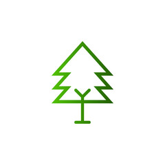 tree vector for website symbol icon presentation