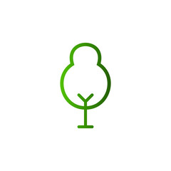 tree vector for website symbol icon presentation
