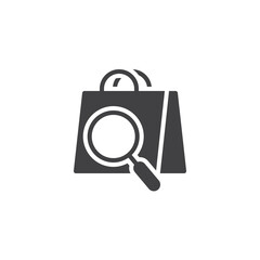 Product search vector icon