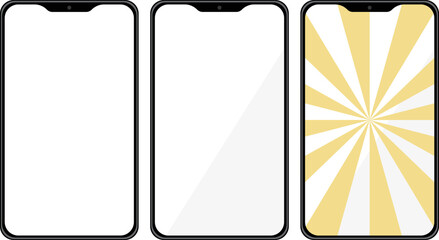 スマートフォンのアイコン3種セット