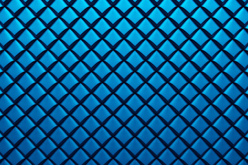 Abstract  gradient and geometric stripes pattern. Linear blue  pattern, 3D illustration.