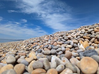 stones on the beach