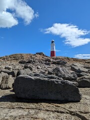 lighthouse on the coast