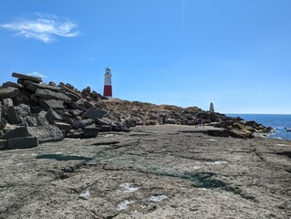 lighthouse on the coast