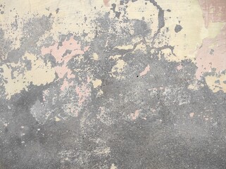 Grunge Old Peeled wall Abstract background vintage grunge background texture design with elegant antique paint on wall illustration.Raw concrete wall texture.Gray stucco wall texture background.