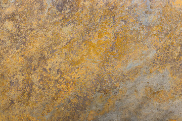 Grunge rusty orange brown metal corten steel stone background