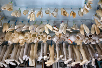 Votive offerings in Our Lady of Bonfim church