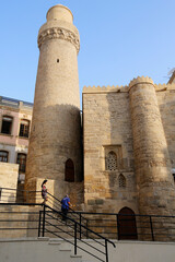 Mohammed mosque and minaret in Baku's old city.