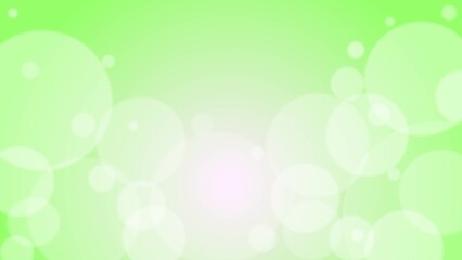 sparkling or twinkle light green shiny bubbles abstract background.