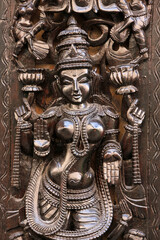 Fototapeta premium Apsara sculpture