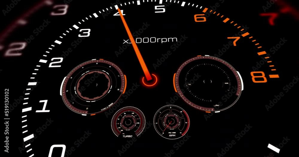 Aufkleber Formula One Car Crossing Finish Line. Powerful V8 Engine 3D Animation. Racing Sports And High Performance Engines 3D Animation.